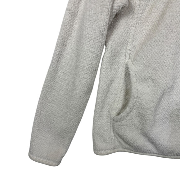 Patagonia Womens Snap-T Pullover Fleece Top Sweater Polartec Thermal Pro Cream S - Picture 5 of 9
